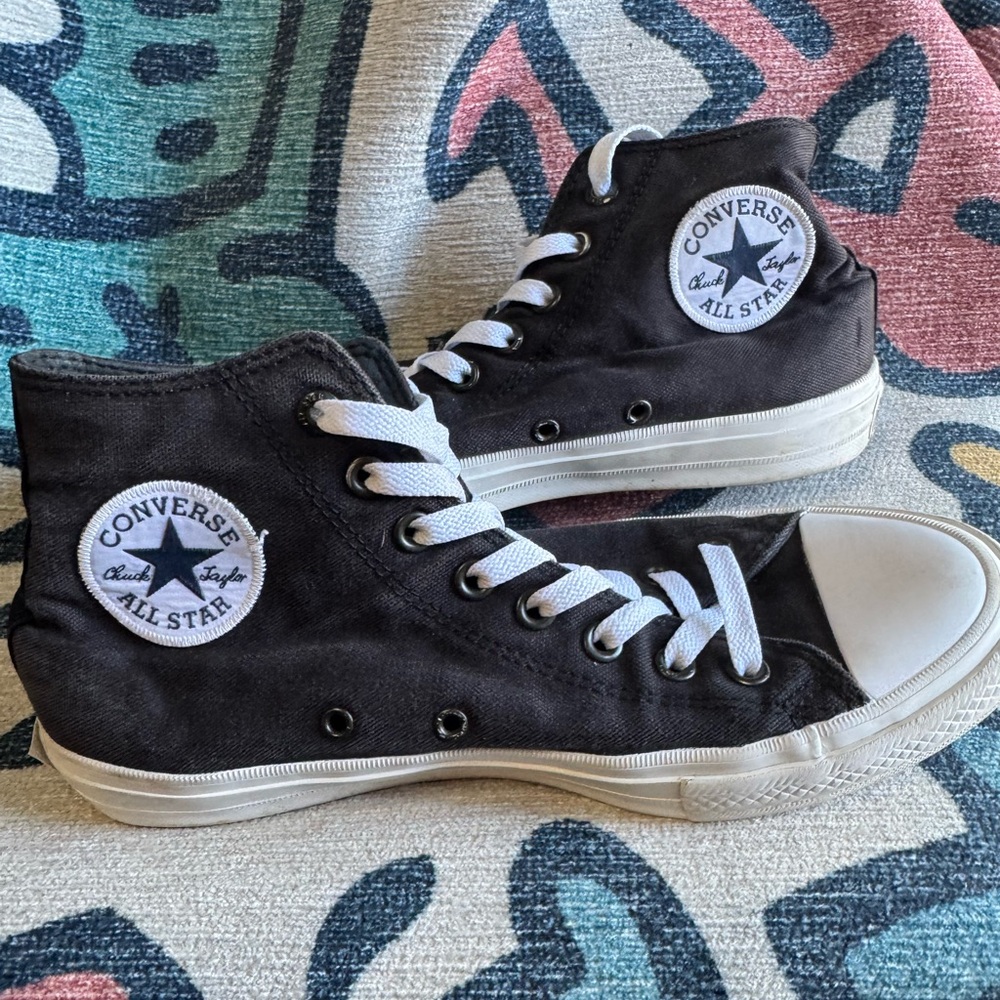 Converse Chuck Taylor II Lunarlon High Top Rare Discontinued Shoes